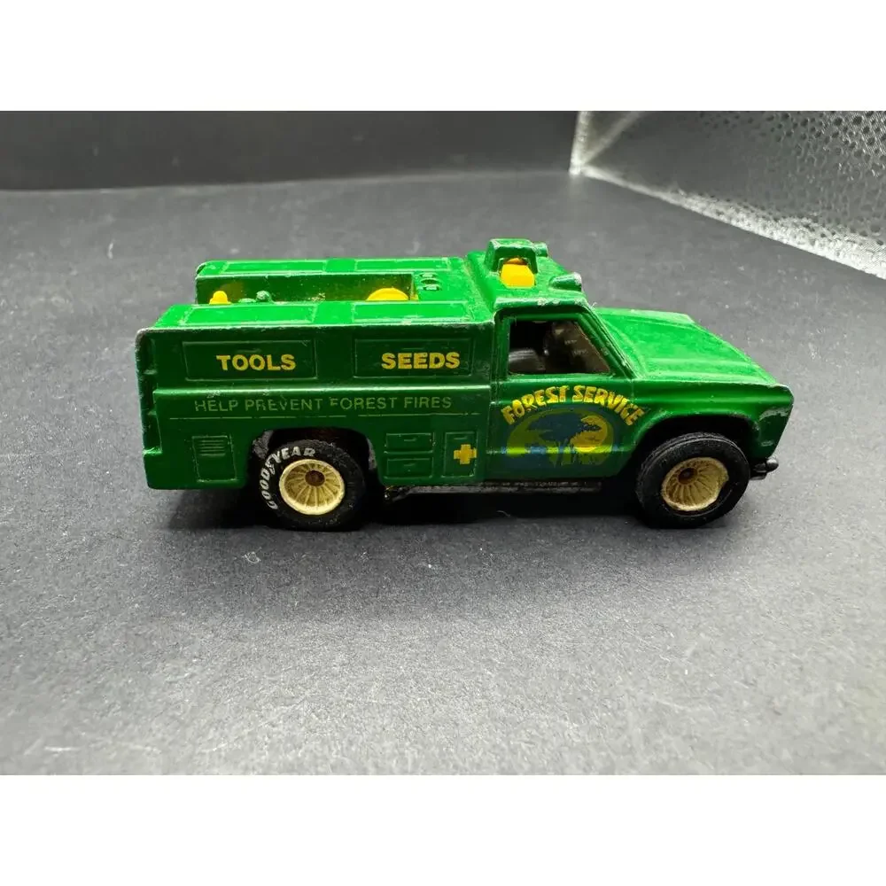Hot Wheels 1974 Rescue Ranger Forest Service Real Riders Rubber Goodyear Tires
